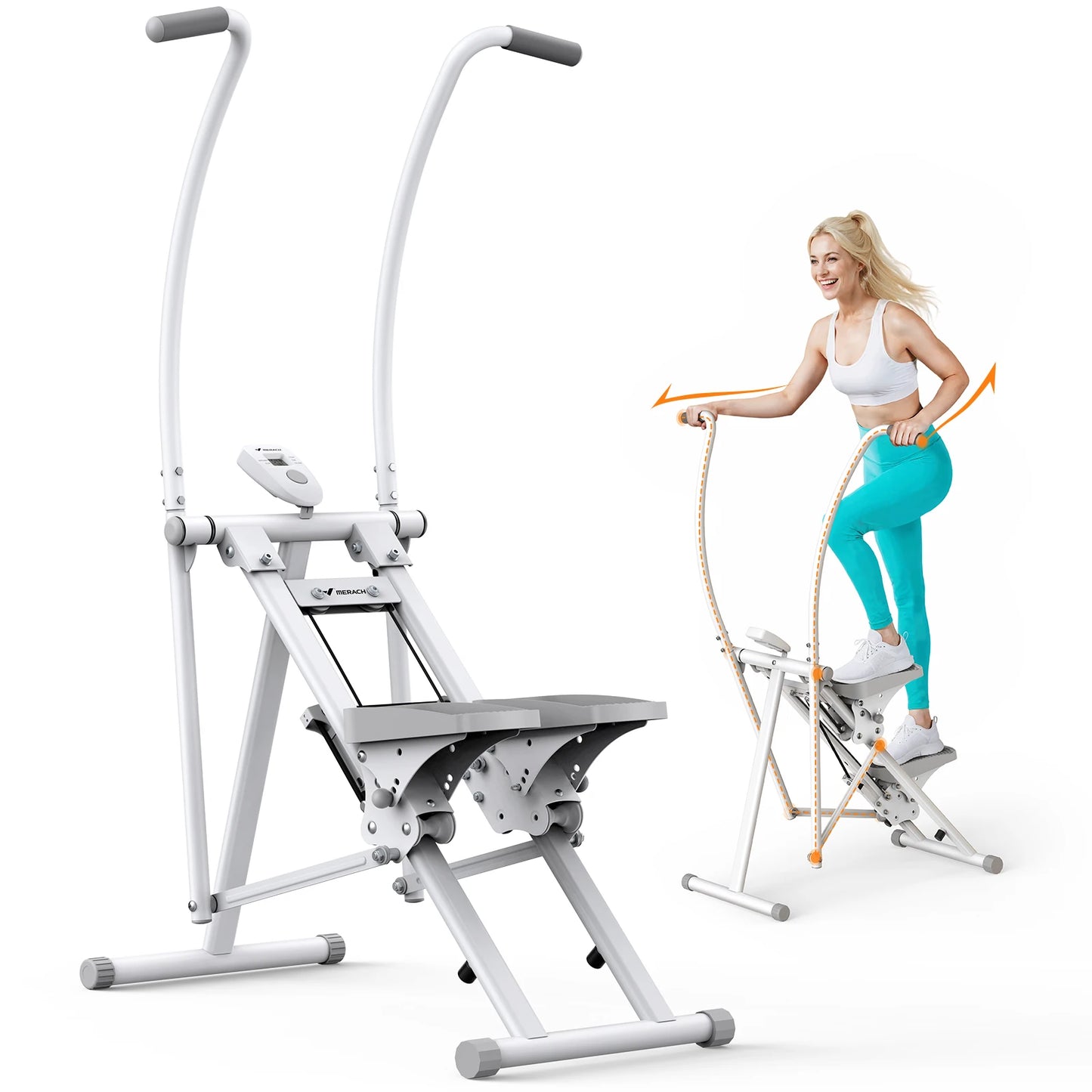 MERACH Stair Stepper Home Gym Climber With Extended Range