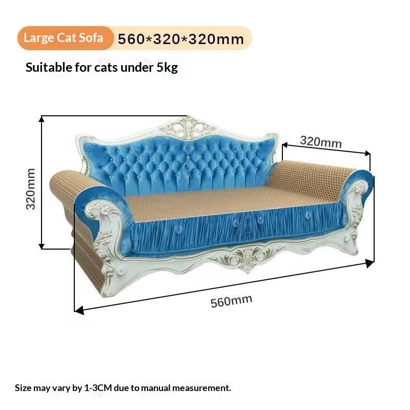 Cardboard Cat Sofa Lounge And Scratcher Bed Eco Friendly
