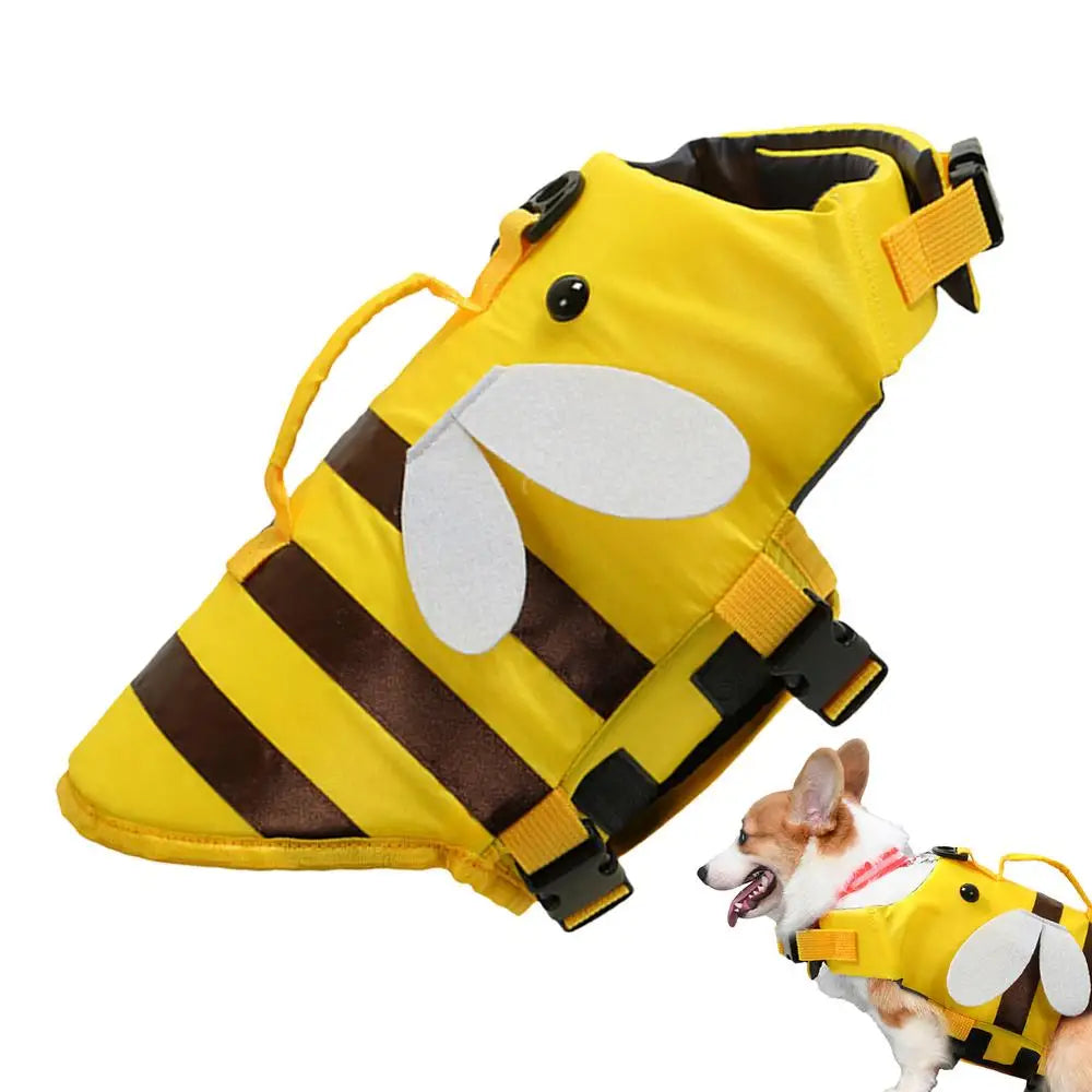 Dog Life Vest With Handle Waterproof Ripstop For Boating