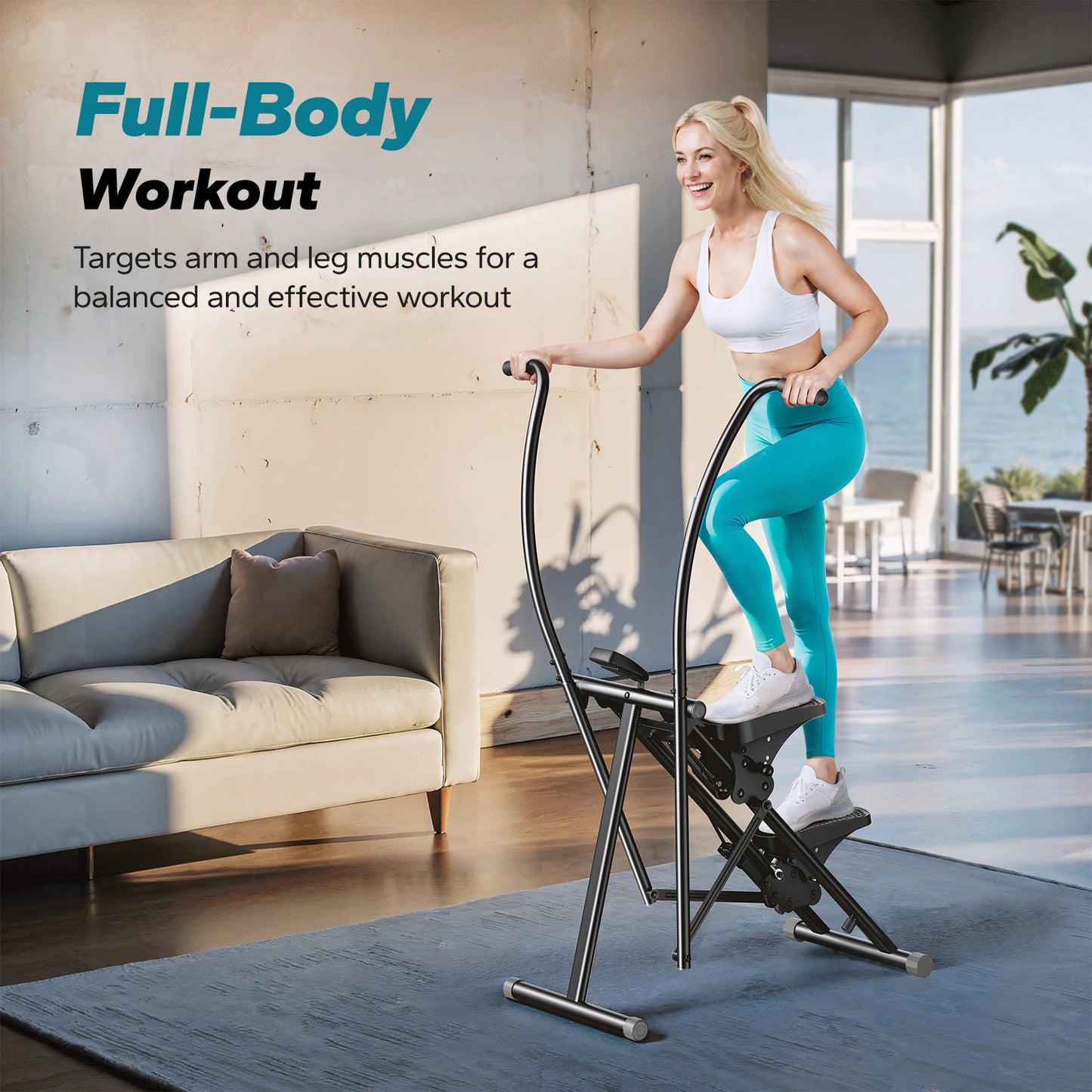 MERACH Stair Stepper Home Gym Climber With Extended Range