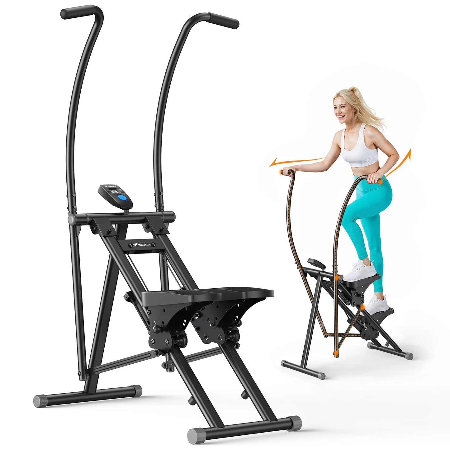 MERACH Stair Stepper Home Gym Climber With Extended Range