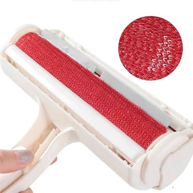 VZZ Pet Hair Remover Roller Brush For Cars And Furniture