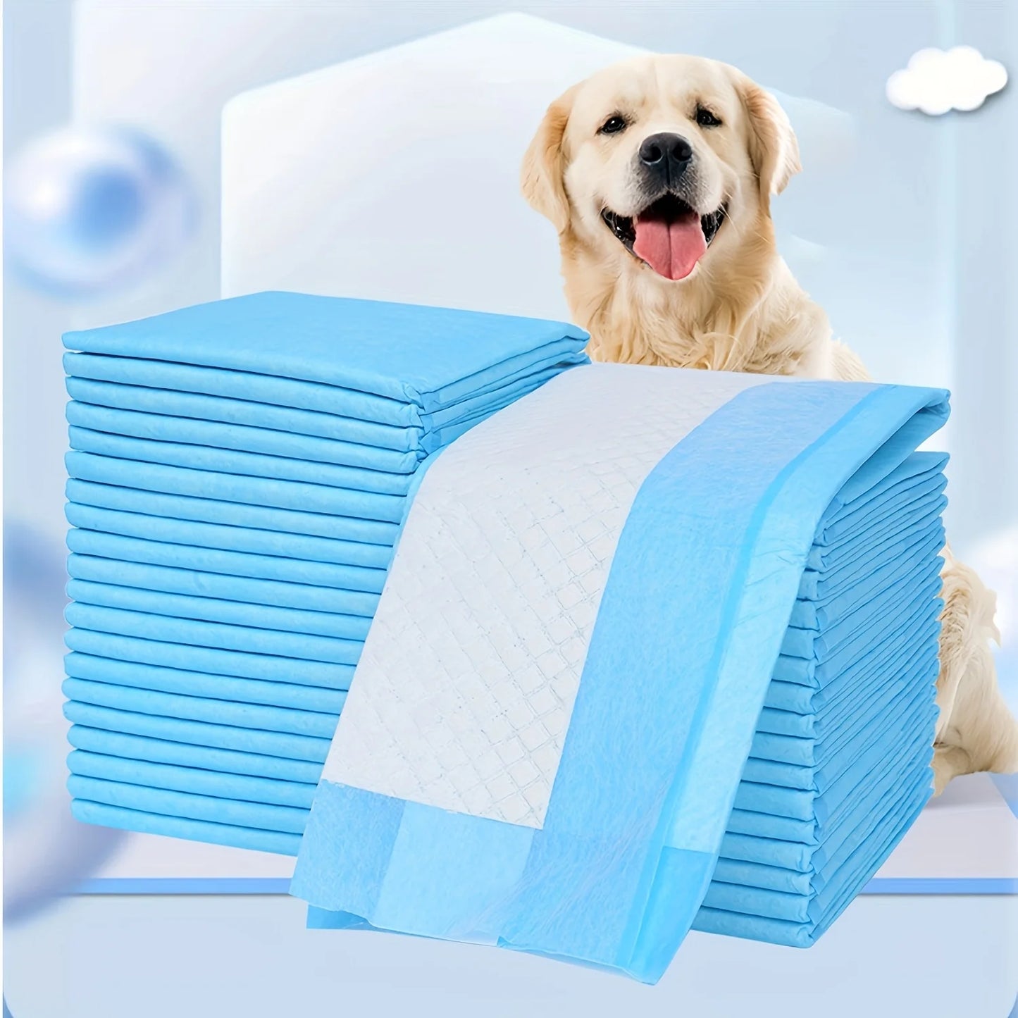 Thick Eight Layer Dog Pee Pads Leak Proof Odor Resistant Training Pads