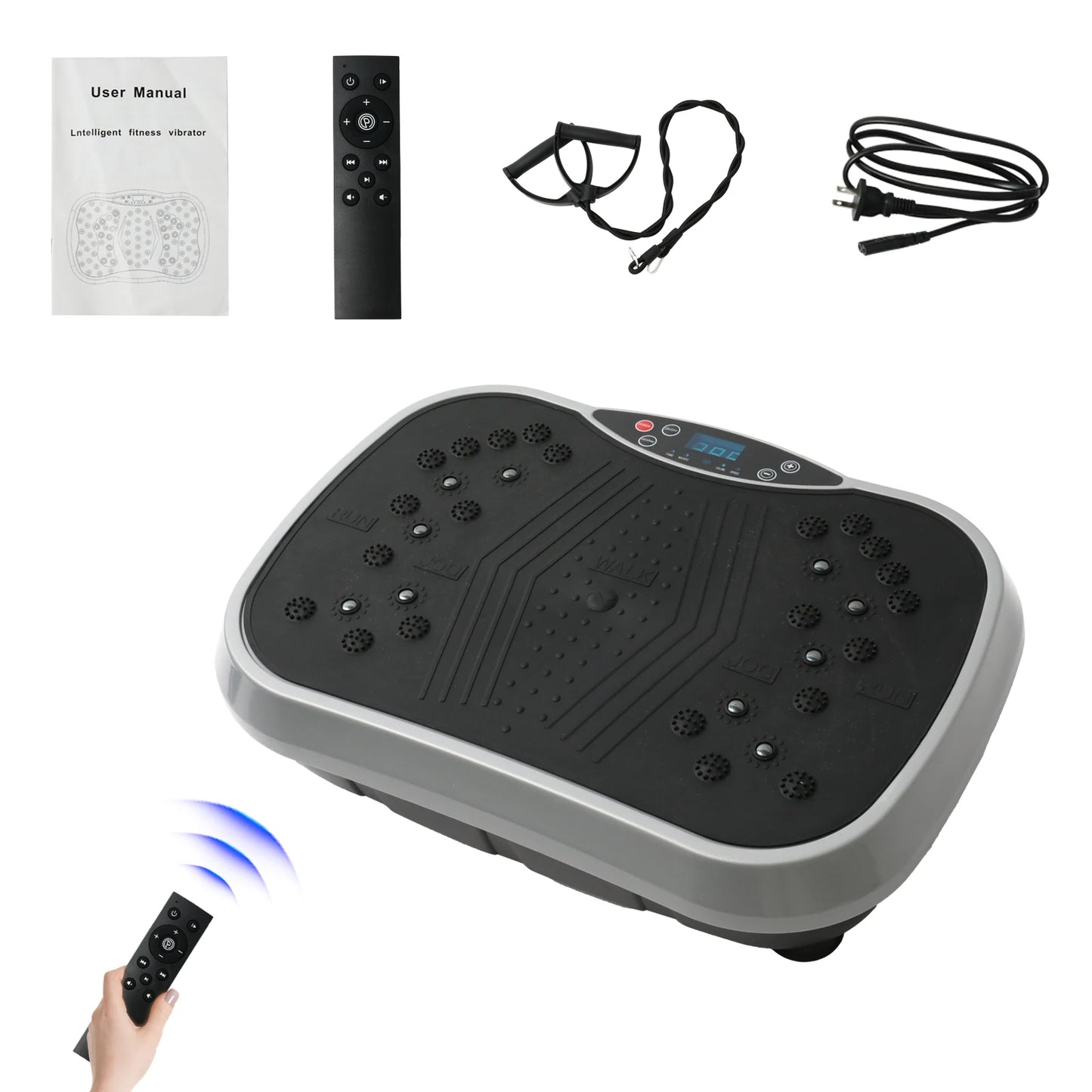 Vibration Plate Exercise Machine For Home Fitness Fat Burning Whole Body Workout