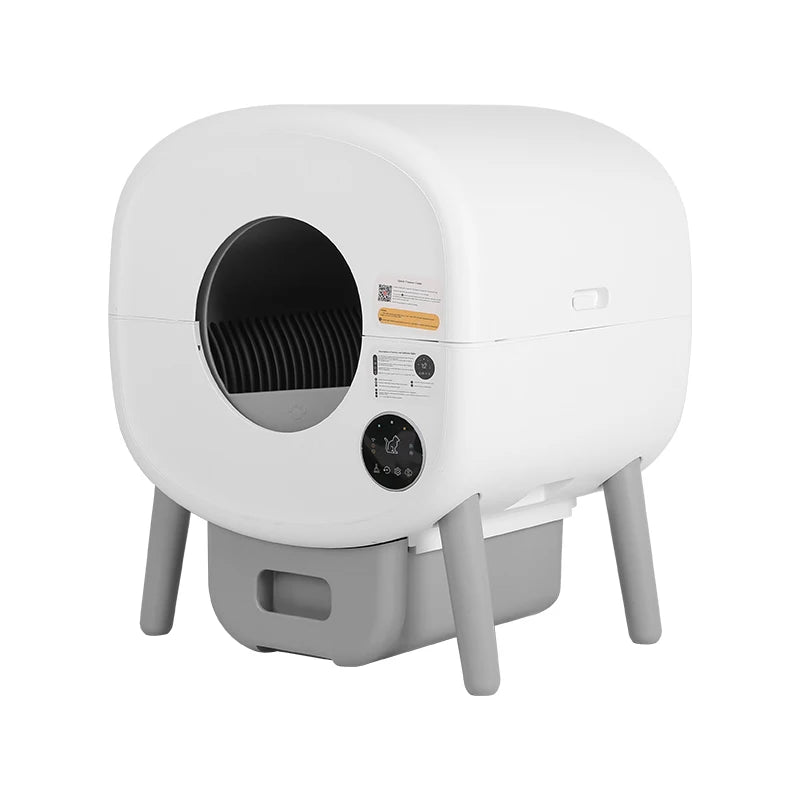 XMSJ Automatic Cat Litter Box With App Control Self Cleaning