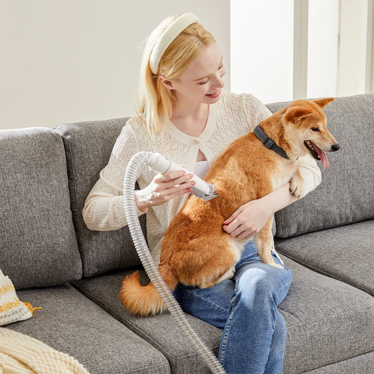 JHK Pet Grooming Vacuum Kit With Cordless Clippers For Cats