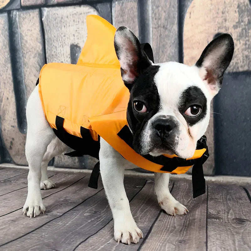 Dog Life Vest Enhanced Buoyancy Safety Jacket For Dogs