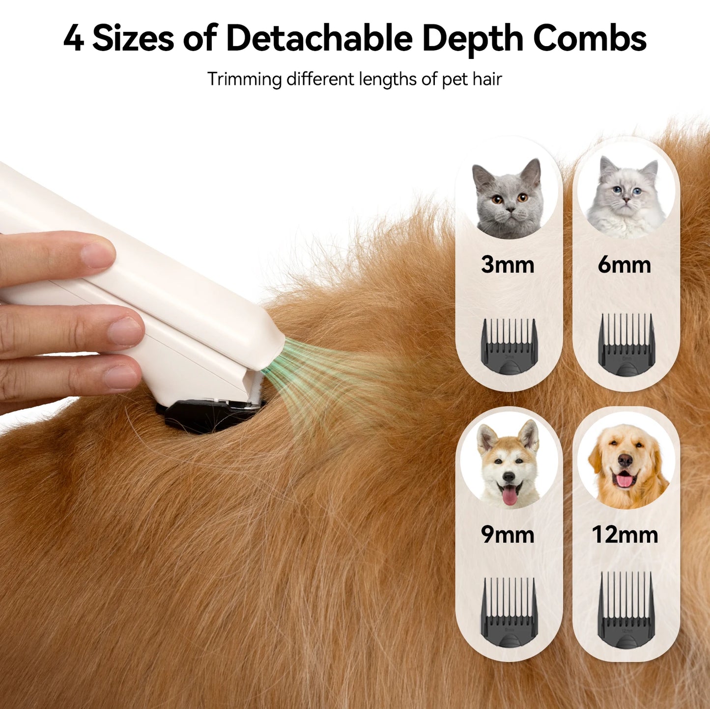 P1 Pet Grooming Vacuum Cleaner And Hair Dryer 15KPa With Adjustable Settings