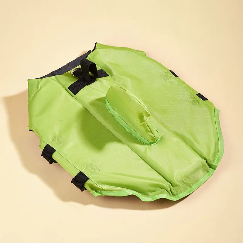 Dog Life Vest Enhanced Buoyancy Safety Jacket For Dogs