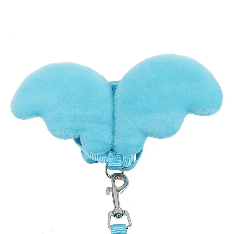 SHENGMEIYU Angel Wings Pet Harness With Leash For Cats Retractable