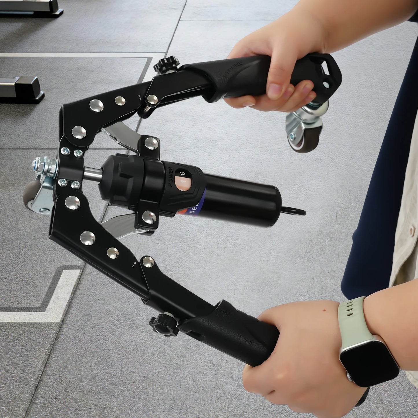 Hydraulic Power Twister Arm Blaster Forearm Workout Equipment