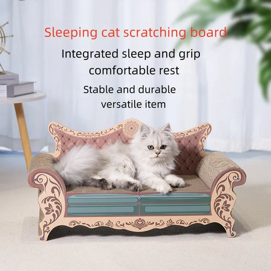CZBNYX L Shaped Cat Scratch Board And Nest Sofa Bed Wear Resistant