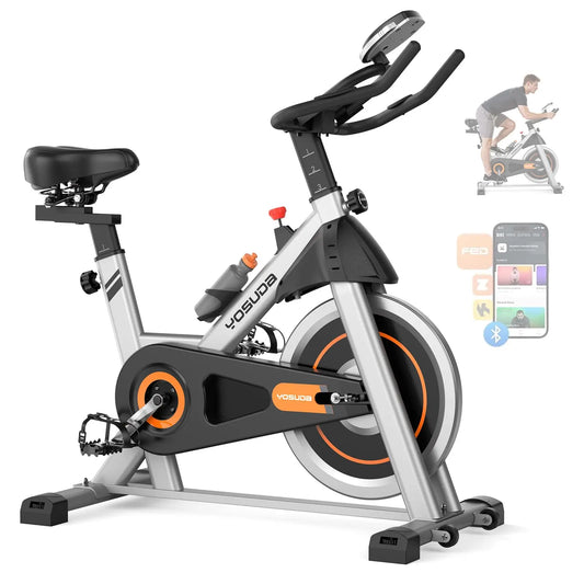 YOSUDA Indoor Cycling Bike With Magnetic Resistance And App