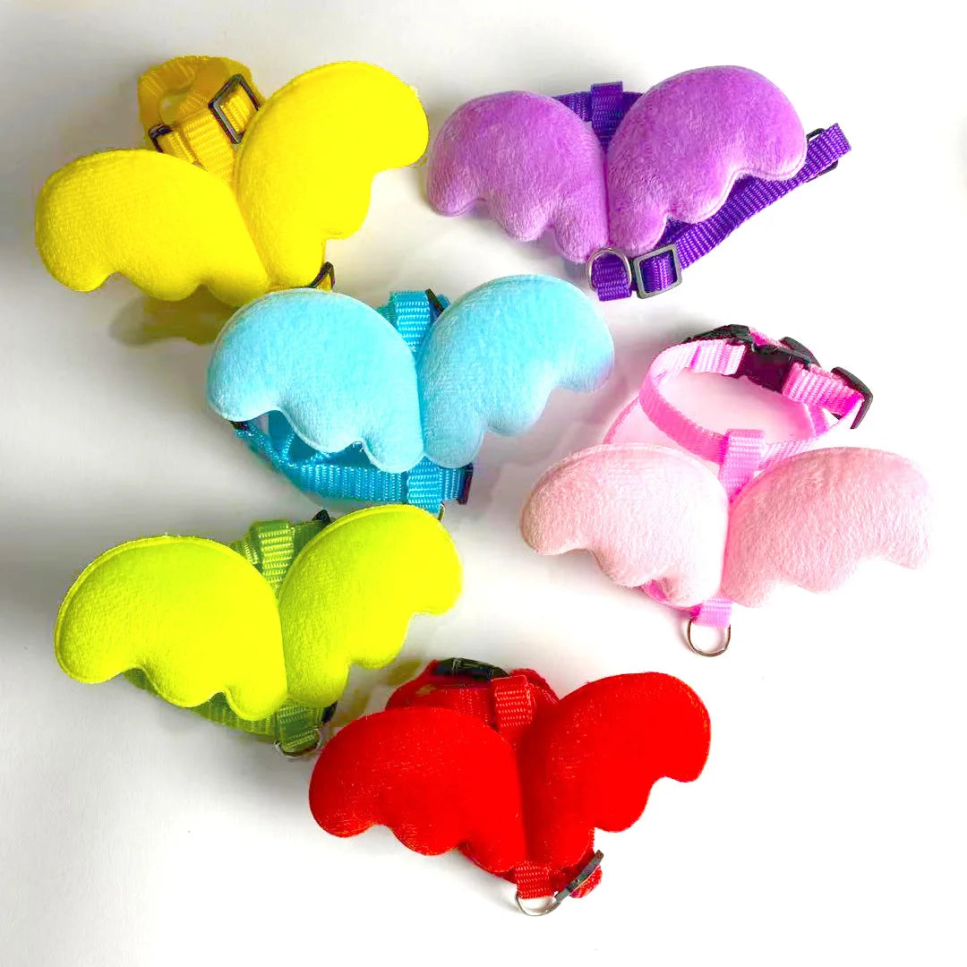 SHENGMEIYU Angel Wings Pet Harness With Leash For Cats Retractable