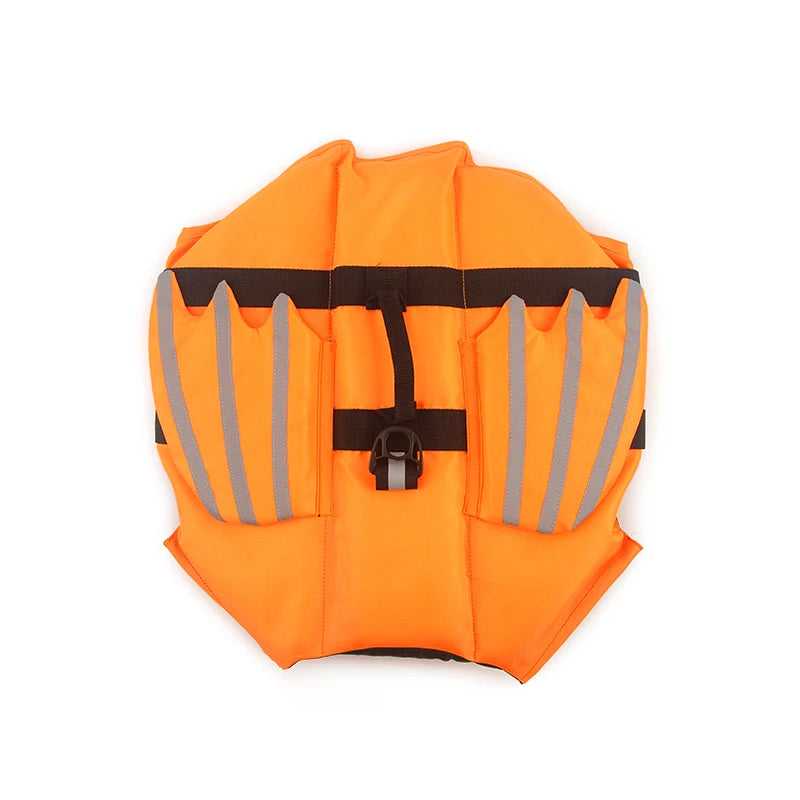 Dog Life Jacket Vest For Summer Swimming With Reflective Wing