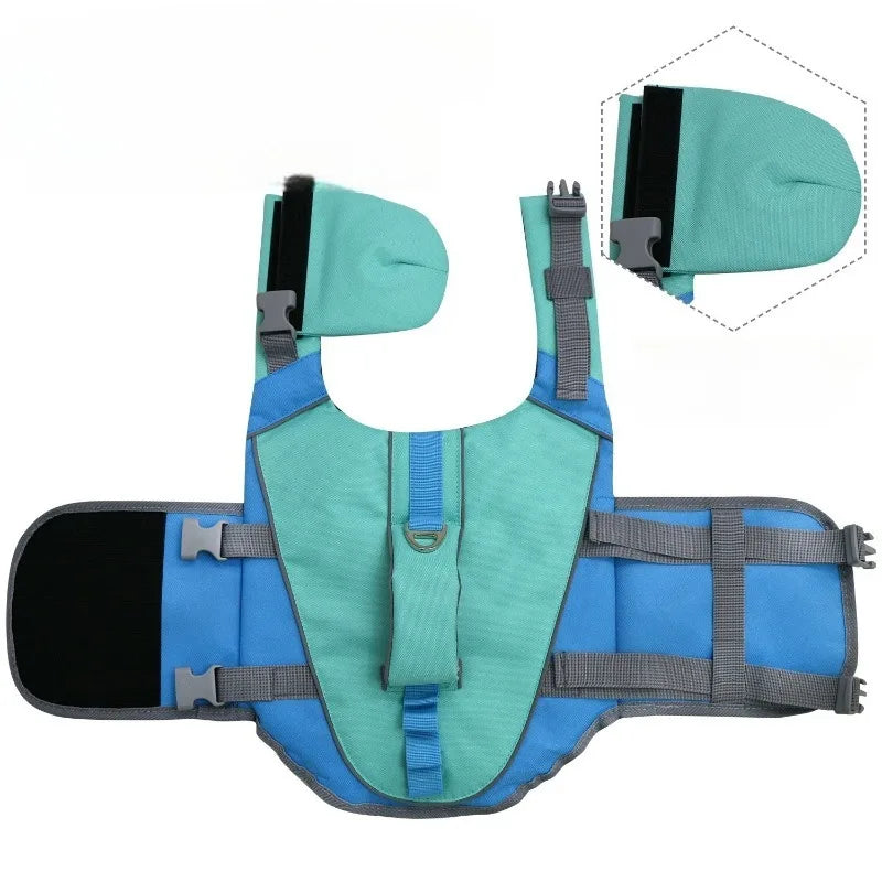 Dog Summer Swimming Life Jacket For Pets Safe Vest