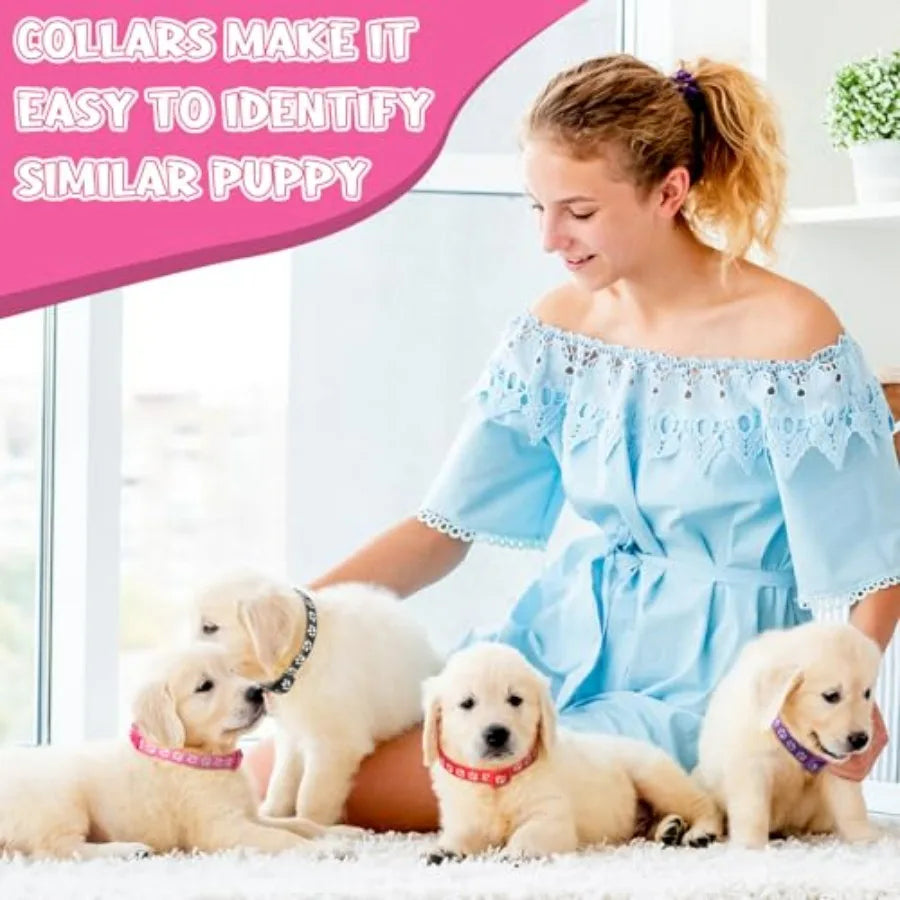 36Pcs Dog Collar and Leash Set With Quick Release Buckle