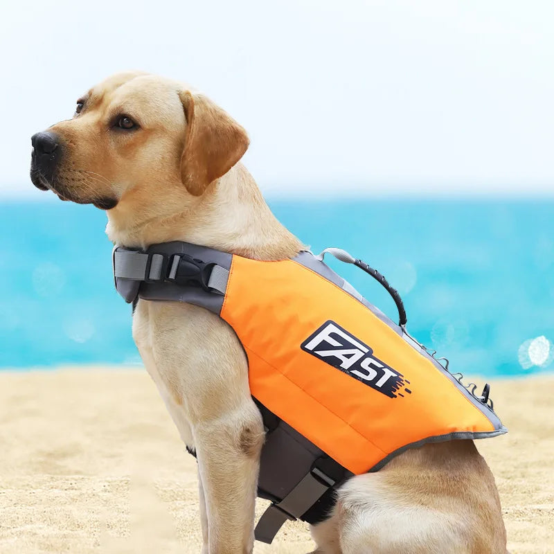 Dog Swimming Life Vest Safety Jacket Reflective Adjustable for Dogs