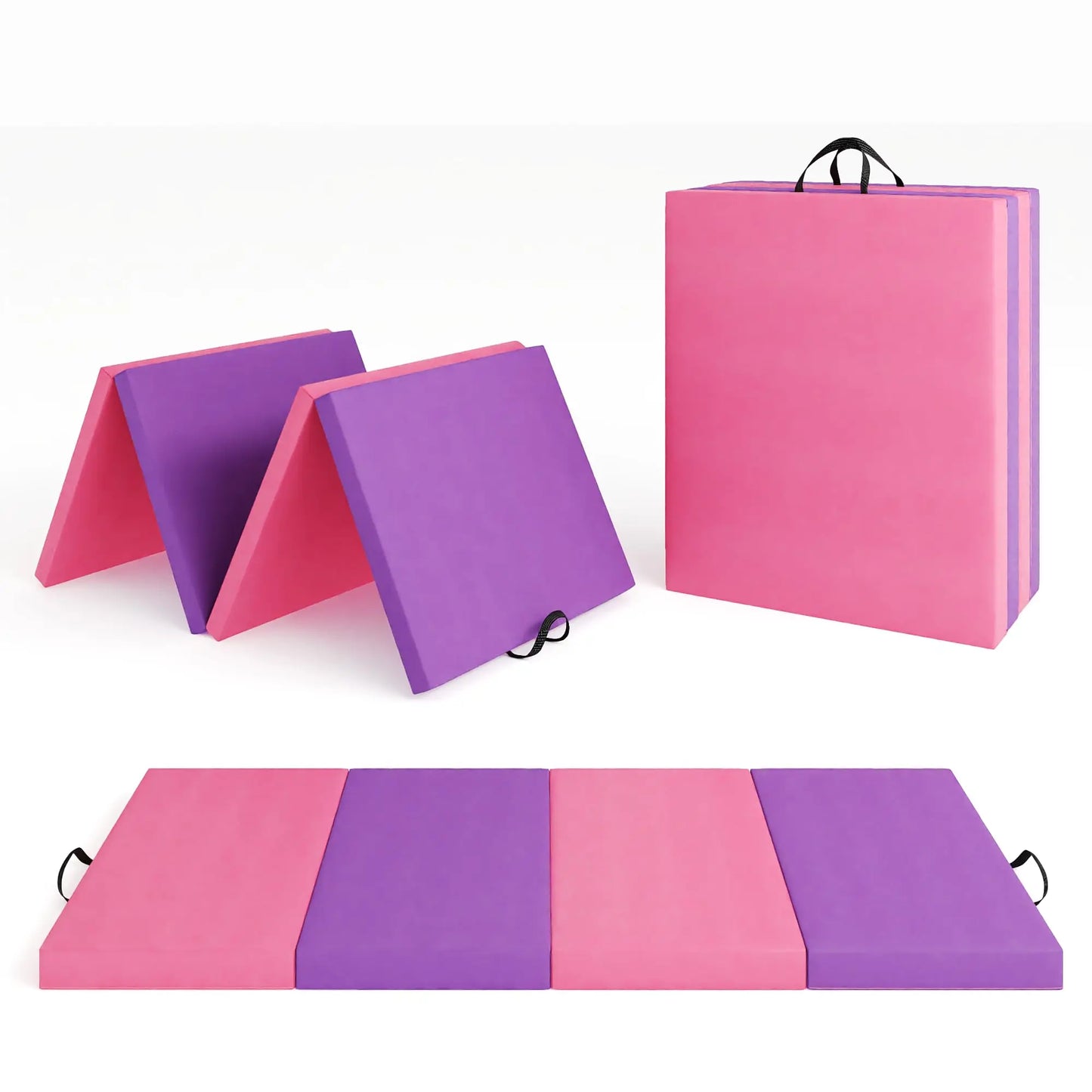 HiMISS Gymnastics Tumbling Mat For Home Gym Fitness And Yoga