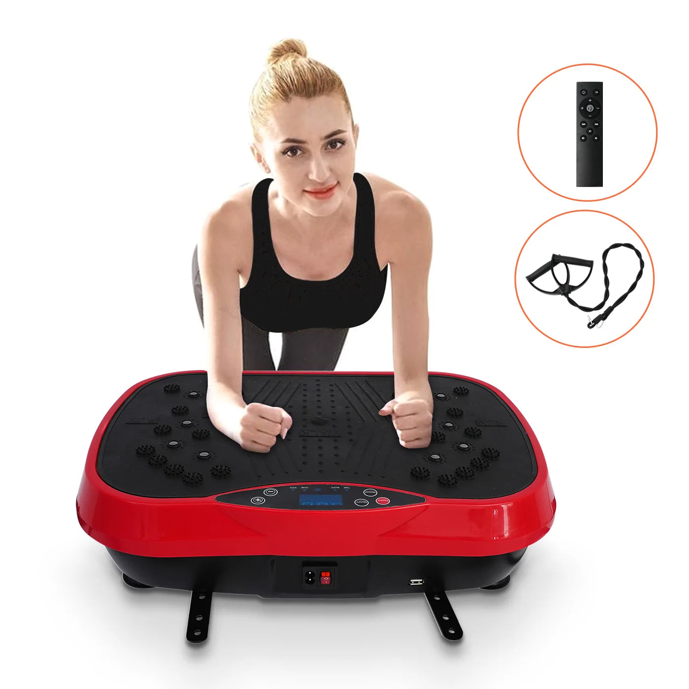 Vibration Plate Exercise Machine For Home Fitness Fat Burning Whole Body Workout