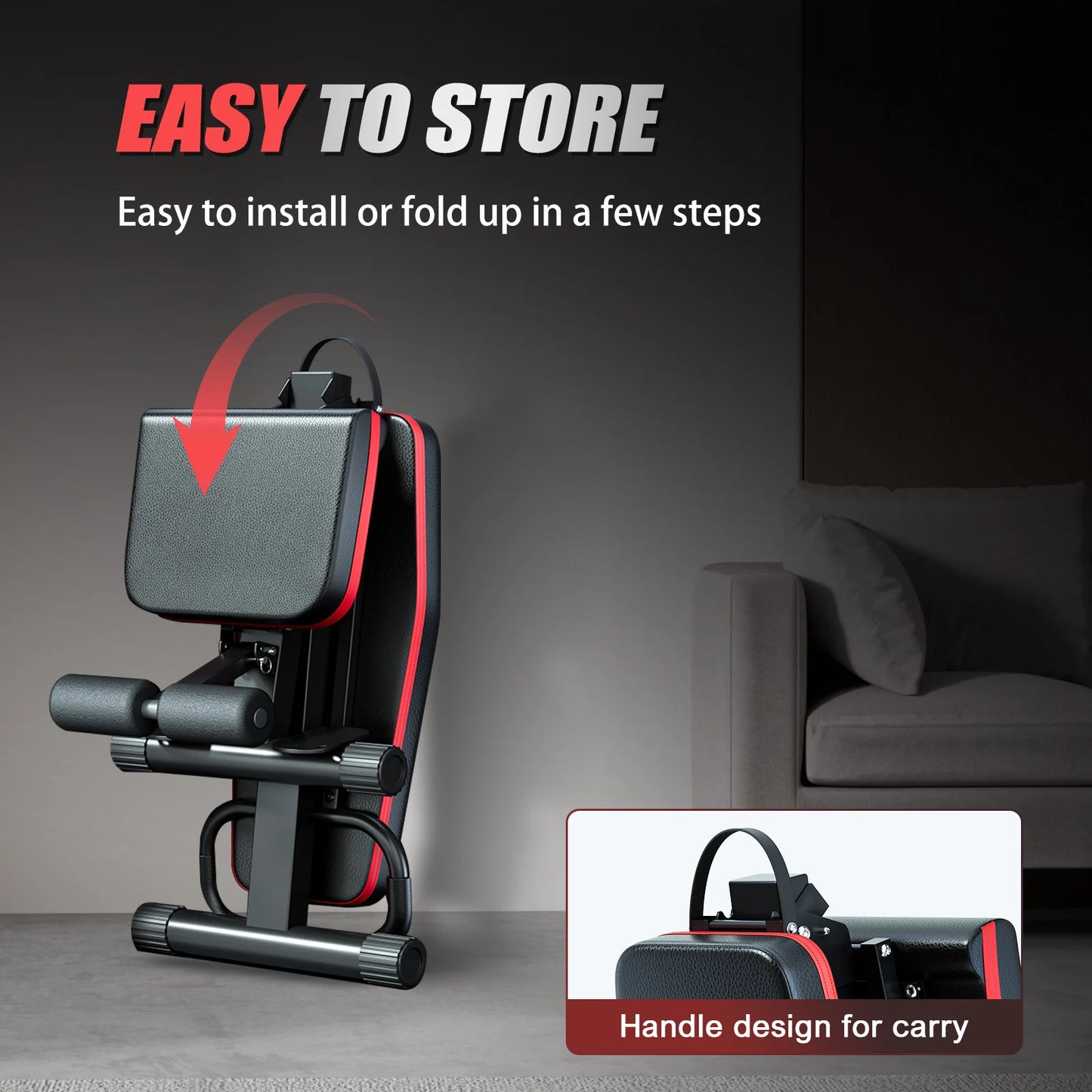 Foldable 14-in-1 Weight Bench With 1000-Lb Capacity