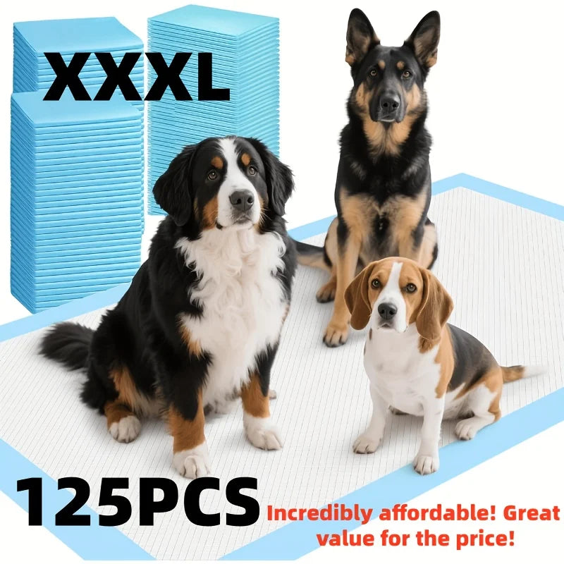 Disposable Dog Litter Pads 6 Layer Thick Absorbent 100 Count