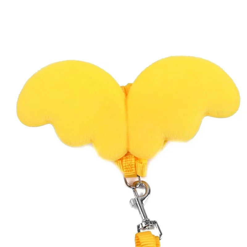 SHENGMEIYU Angel Wings Pet Harness With Leash For Cats Retractable