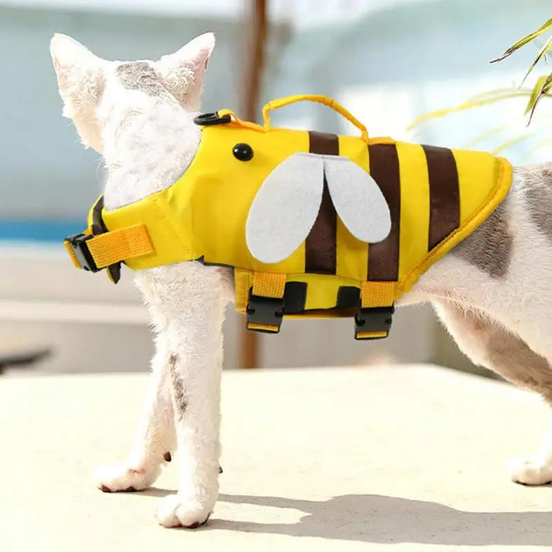 Dog Life Vest With Handle Waterproof Ripstop For Boating