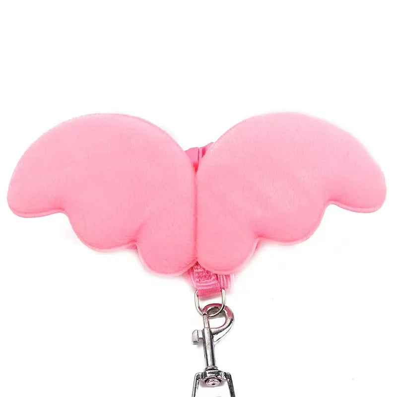 SHENGMEIYU Angel Wings Pet Harness With Leash For Cats Retractable