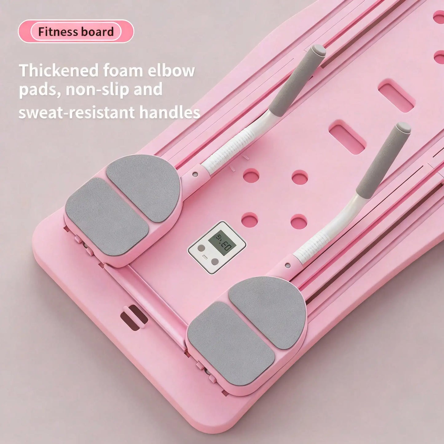 4-in-1 Multifunctional Abdominal Fitness Board With Auto-Rebound Track