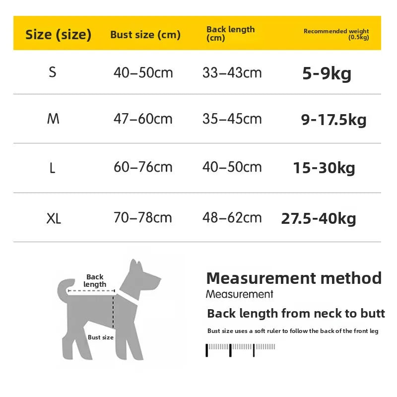 Dog Life Jacket Swimming Vest Reflective Adjustable Safety