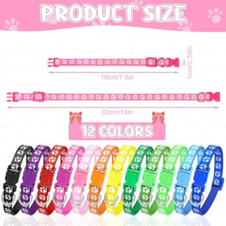 36Pcs Dog Collar and Leash Set With Quick Release Buckle